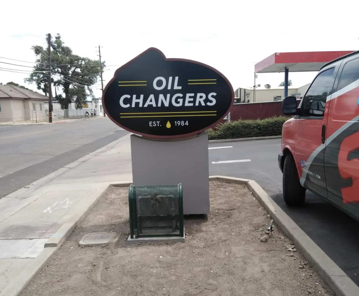 Ground sign Visalia CA