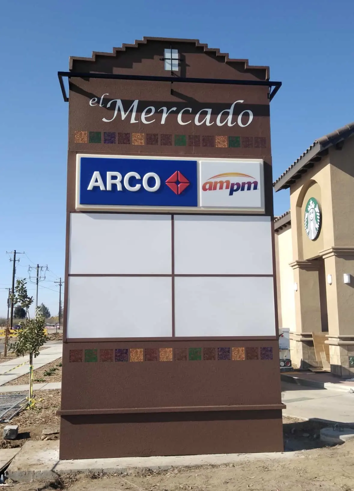 Durable monument sign Visalia CA