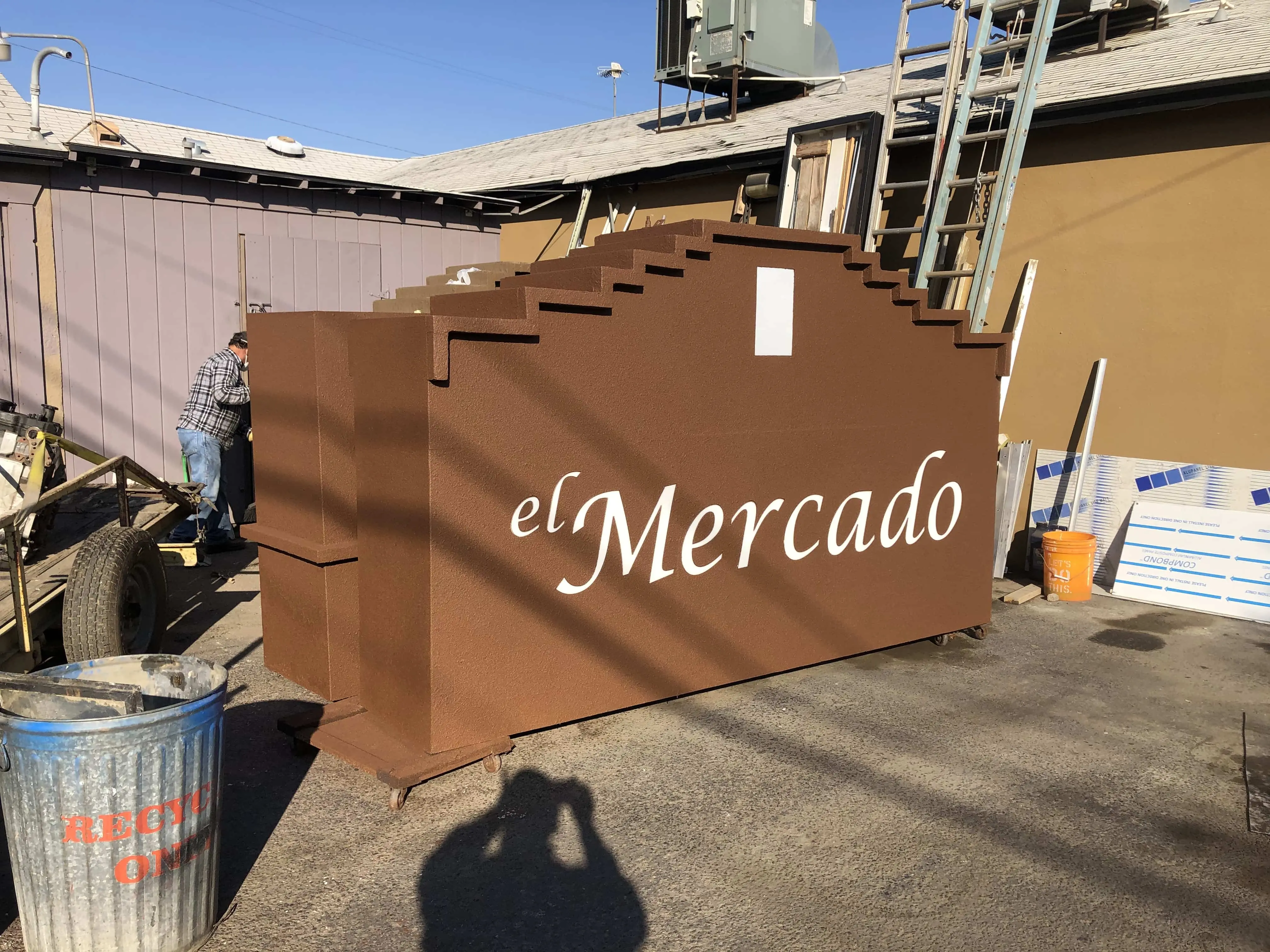 Monument sign Central Valley