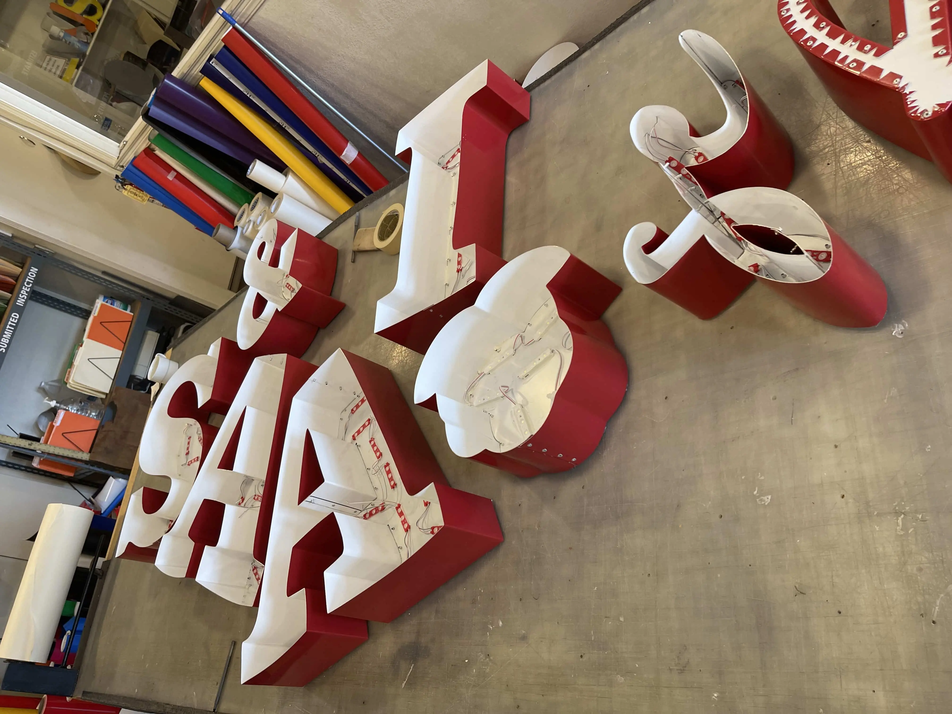 Custom sign design process Visalia